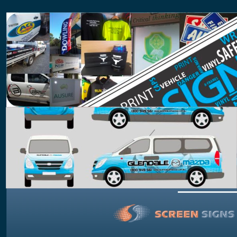 Business signage for a new start up business