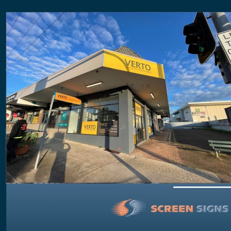 Advice on creating outdoor business signage