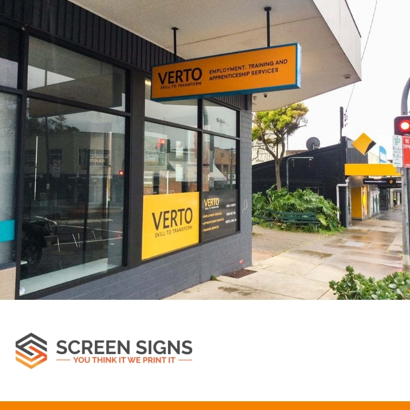Five reasons to install new window signage for your business
