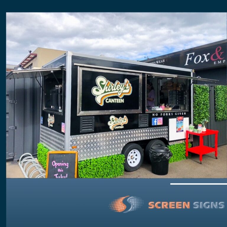 Signage for a cafe in Warners Bay