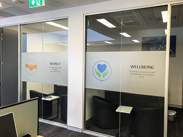 sign writing cardiff newcastle Window signage design & installation in Cardiff Activated Concepts- Office Frost 2