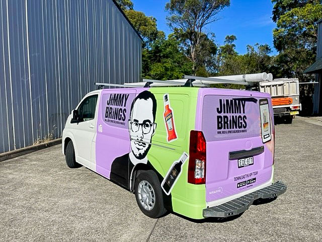 van signage