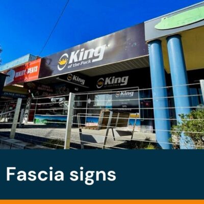 Fascia signs Cardiff Newcastle