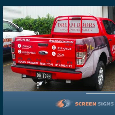 How much does vehicle graphics lettering wraps cost in Newcastle