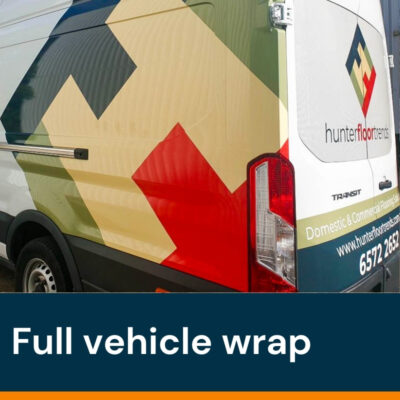 Full vehicle wrap