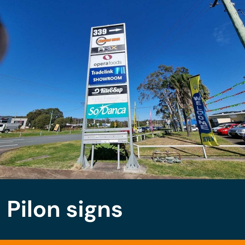 Pilon signs